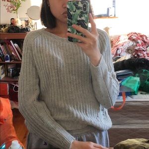 COTTON ON grey knitted sweater